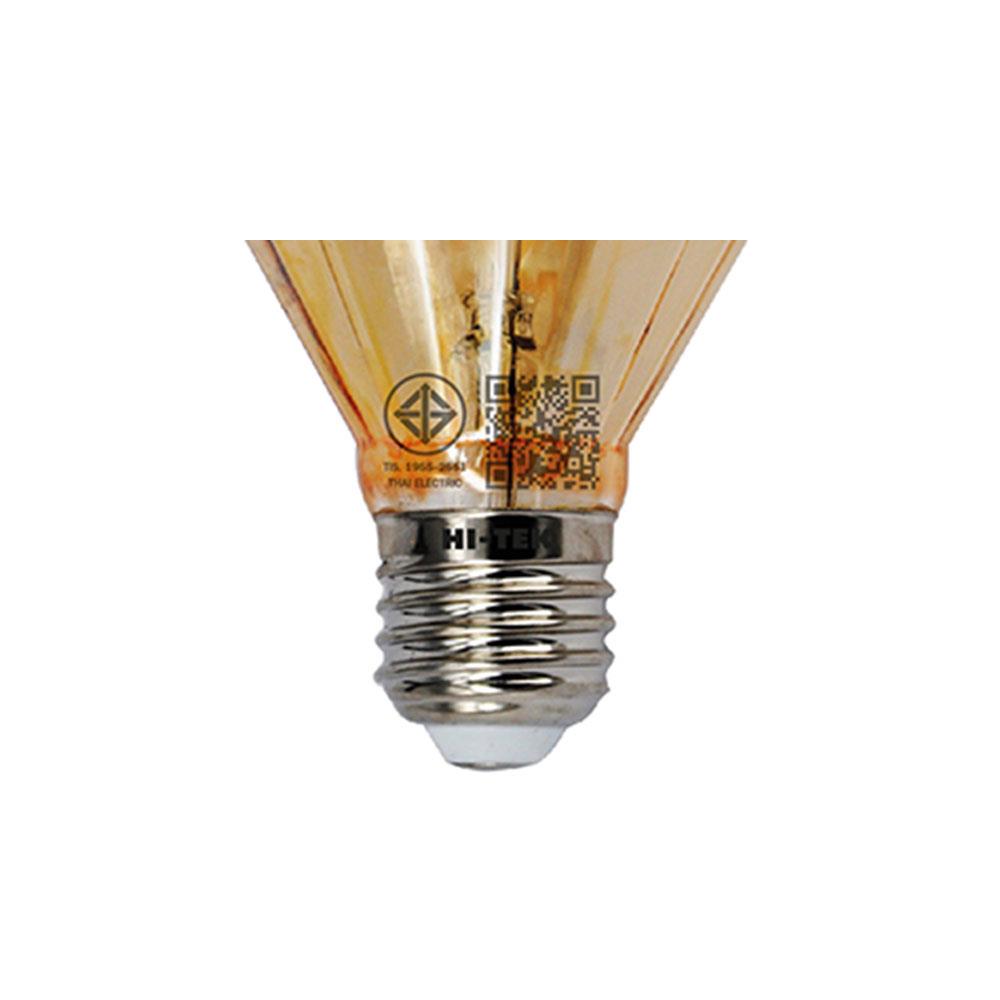 หลอด LED HI-TEK G95 GOLD DIAMOND 4 วัตต์ WARMWHITE E27