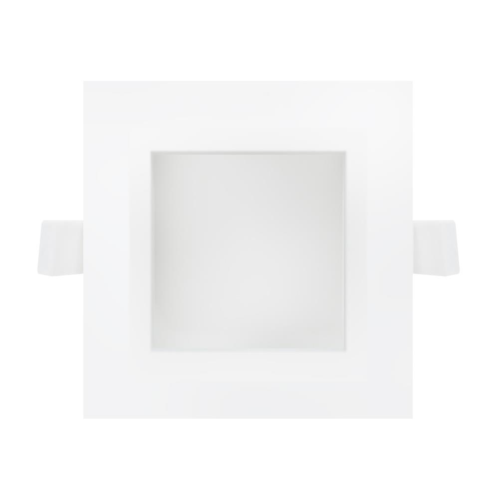 ดาวน์ไลท์ ZEN LED 12 วัตต์ DAYLIGHT LAMPTAN อะลูมิเนียม สีขาว 5 นิ้ว เหลี่ยม
