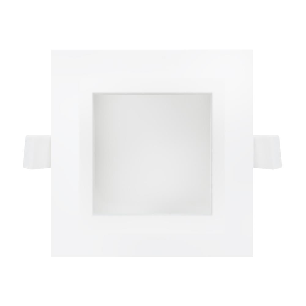 ดาวน์ไลท์ ZEN LED 9 วัตต์ DAYLIGHT LAMPTAN อะลูมิเนียม สีขาว 4 นิ้ว เหลี่ยม