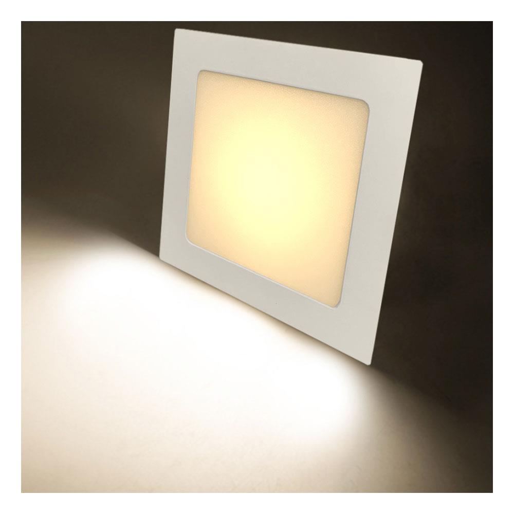ดาวน์ไลท์ LED PANASONIC NNP735573 อะลูมิเนียม/พลาสติก 6" เหลี่ยม สีขาว