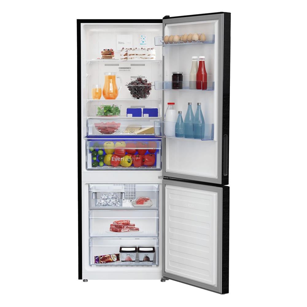 2-DOOR REFRIGERATOR BEKO RCNT340E50VZWB BLACK