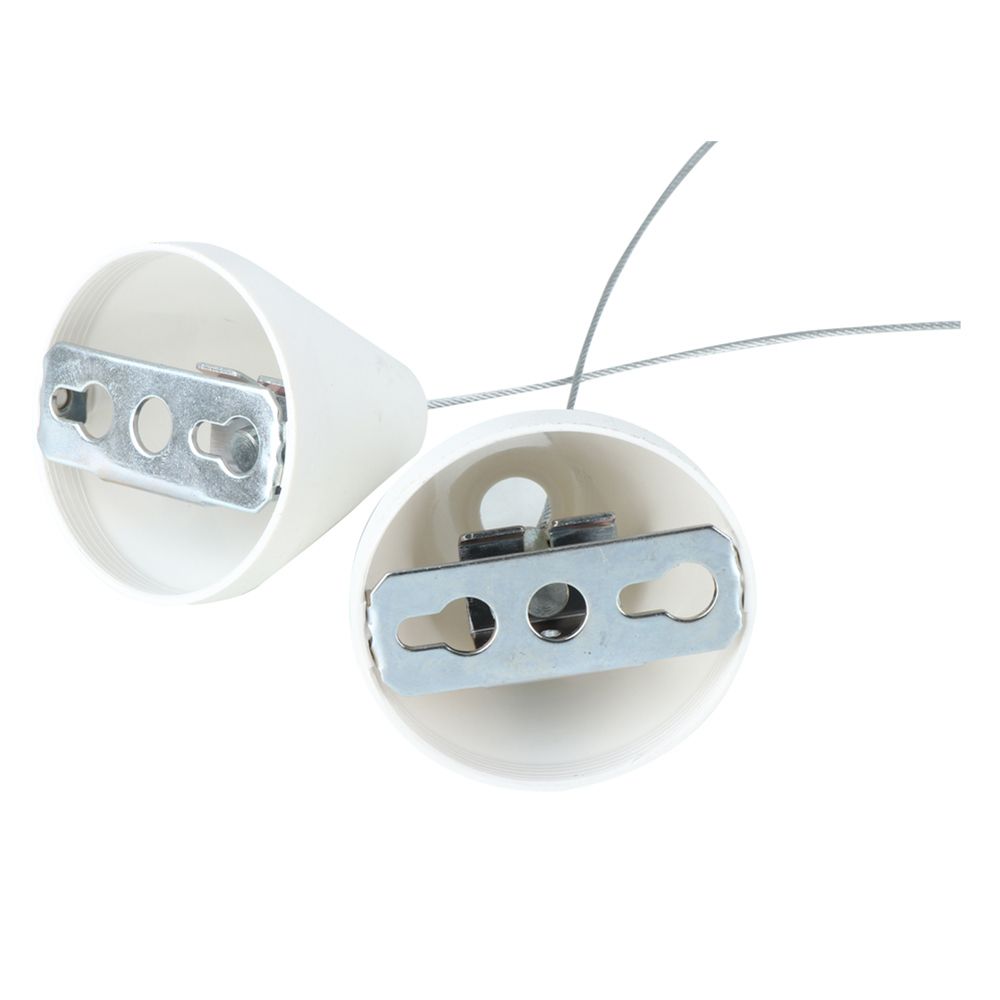 โคมติดลอย LED L&E 9H-00156 18 วัตต์ โลหะ/พลาสติก MODERN สีขาว