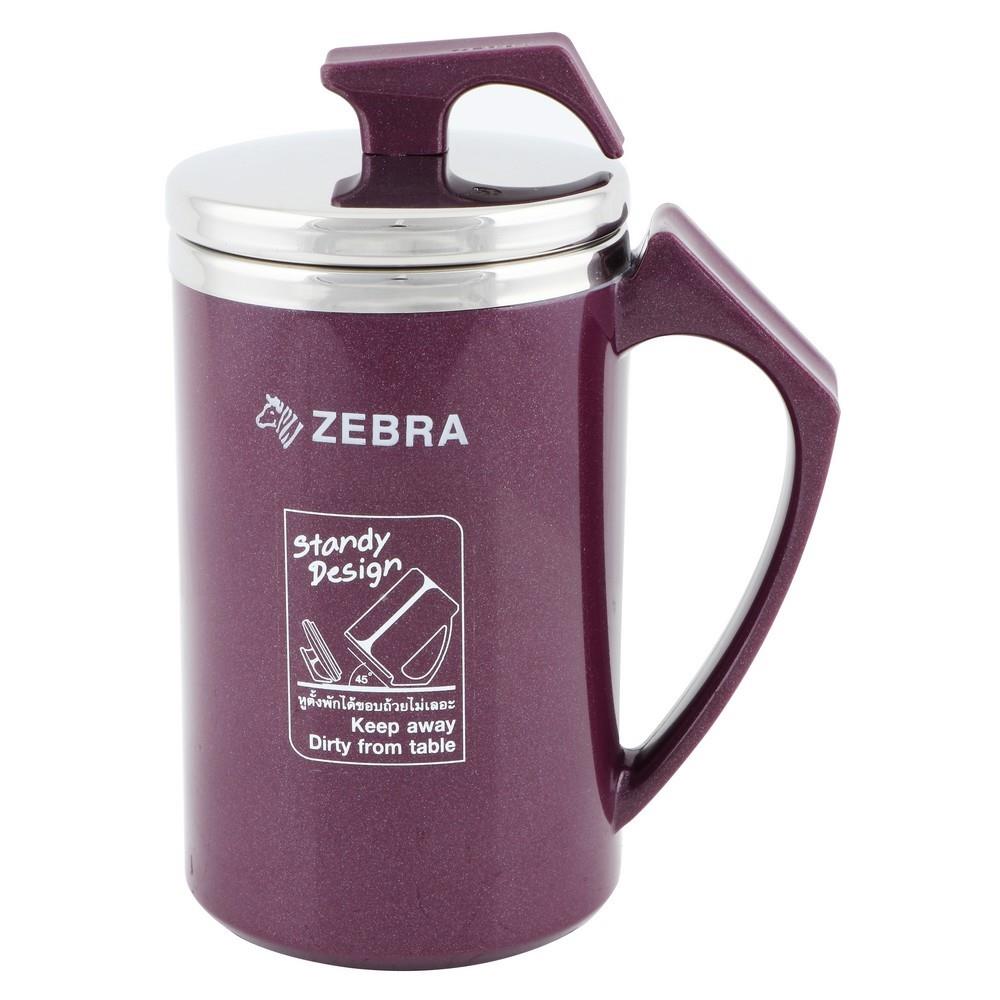 ถ้วยสูญญากาศ ZEBRA ZELECT 0.5 ลิตร สีม่วง