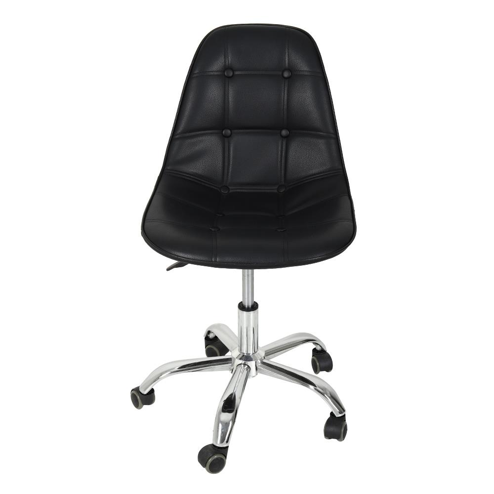 เก้าอี้สำนักงาน FURDINI BUTTON XH-8055PU สีดำ