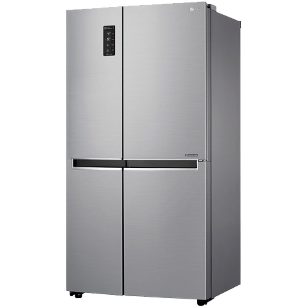 SIDE BY SIDE REFRIGERATOR LG GCB247SLUV 21.9Q PLATINUM INVERTER