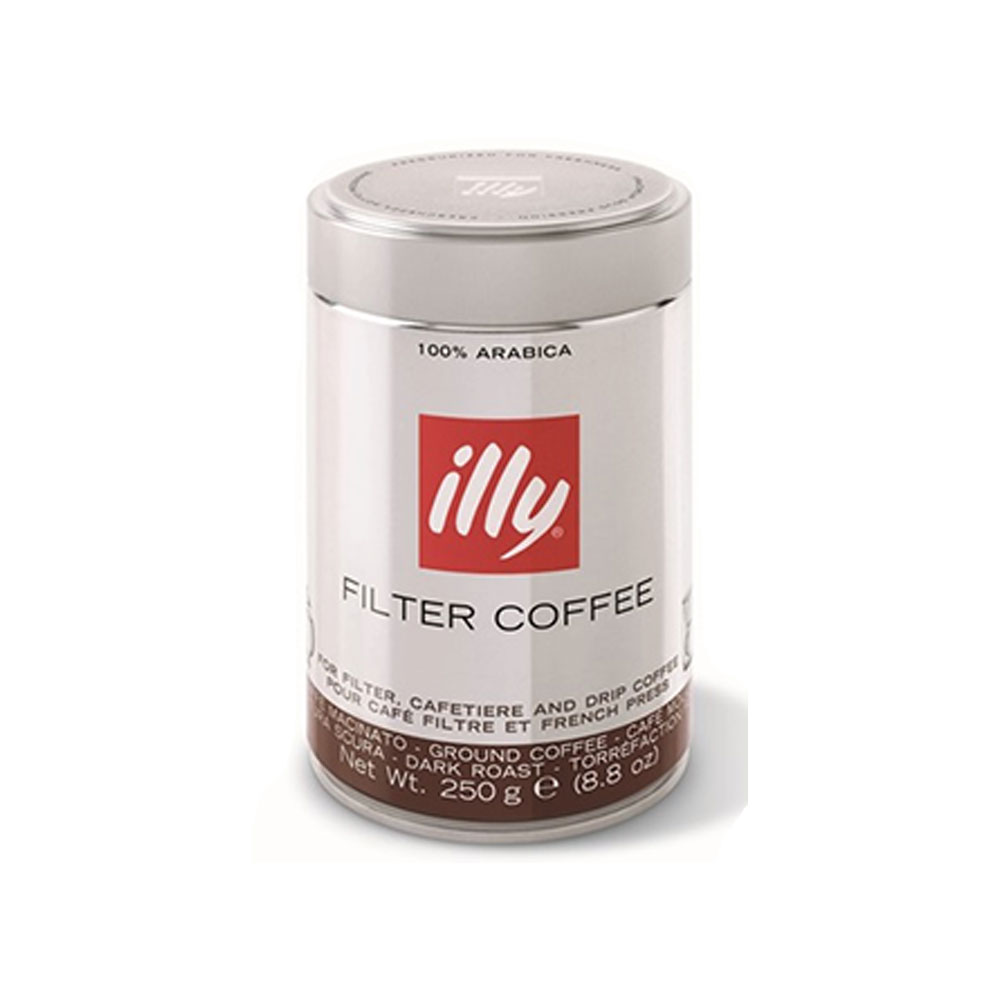 กาแฟคั่วบดชนิดหยาบ ILLY 250 กรัม
