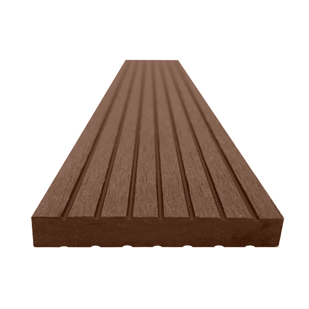 ไม้พื้น INOVAR FLOOR 13.5x240x2.5 ซม. สี SIAM TEAK (3 แผ่น/ชุด)