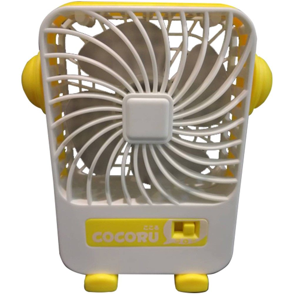 พัดลมพกพา COCORU TST- MAF06 สีเหลือง