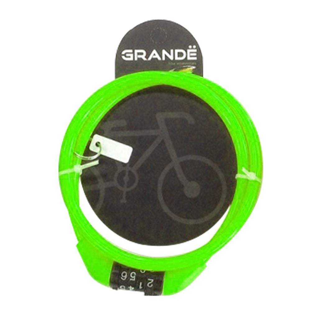 กุญแจล๊อคจักรยาน GRANDE LOCK-GD-01 คละสี