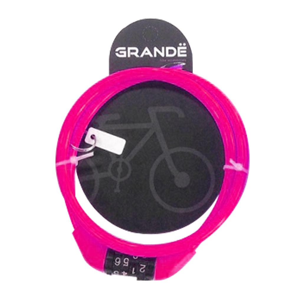 กุญแจล๊อคจักรยาน GRANDE LOCK-GD-01 คละสี