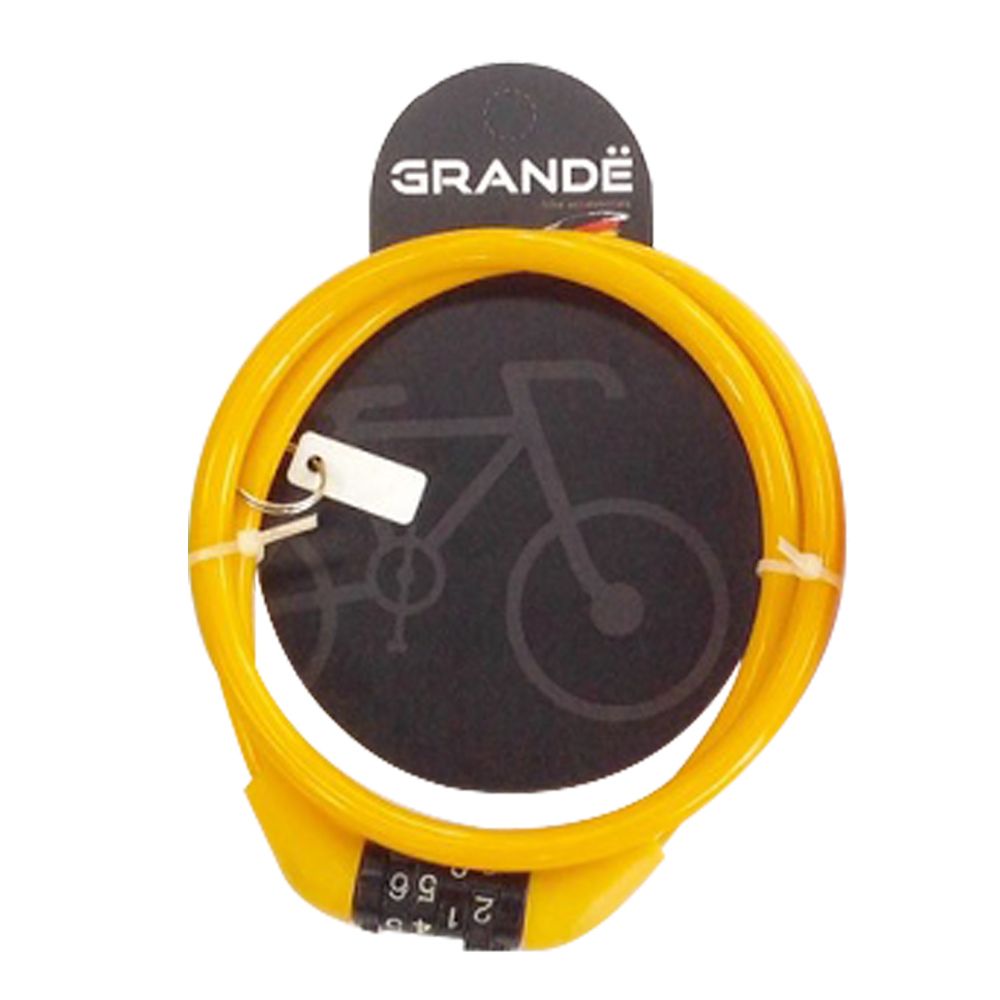 กุญแจล๊อคจักรยาน GRANDE LOCK-GD-01 คละสี