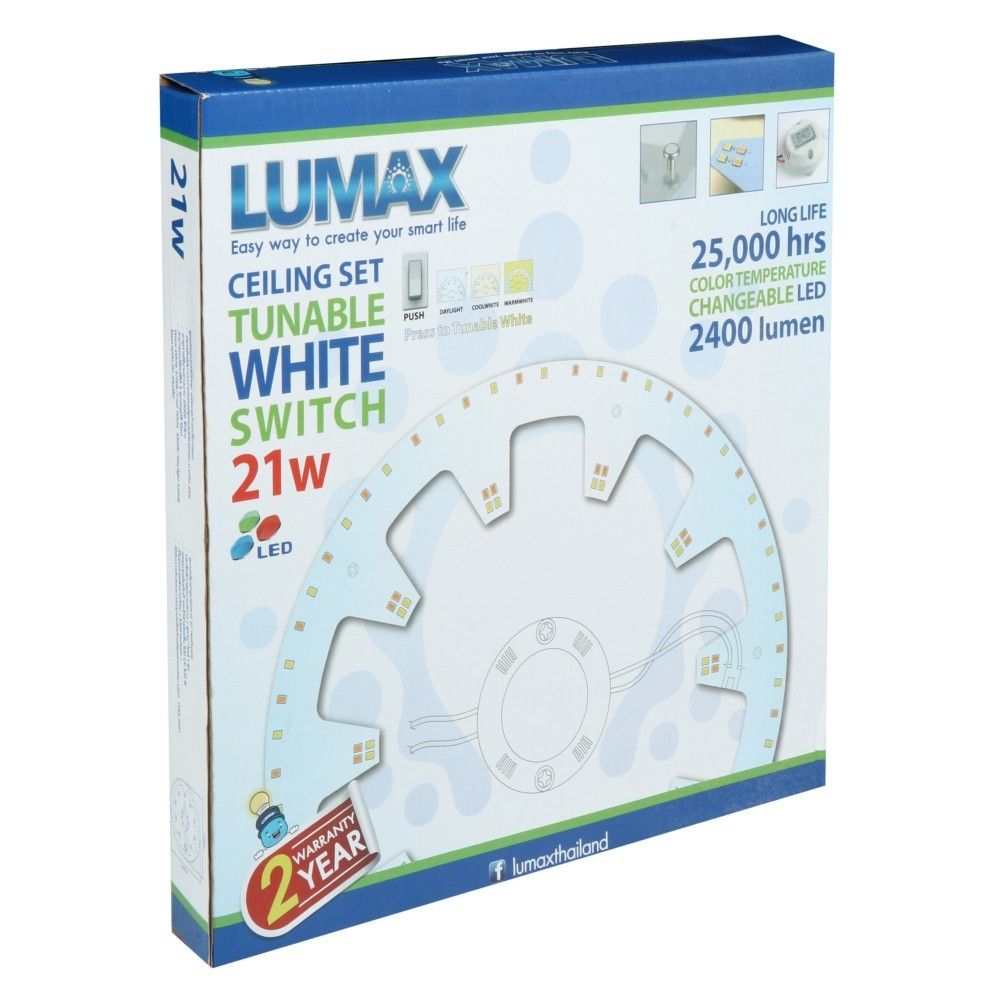 หลอด LED LUMAX CIRCULAR Tunable 3 in 1 21 วัตต์