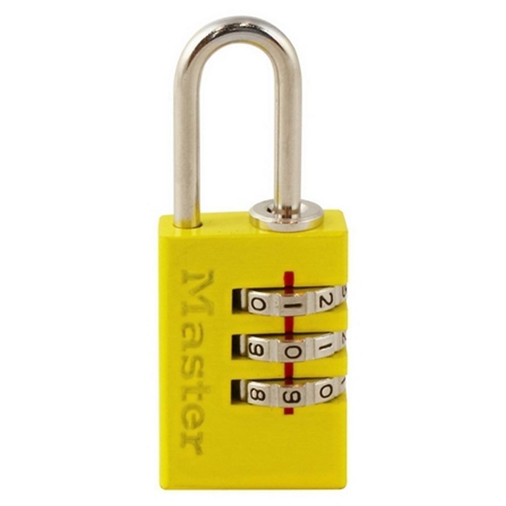 กุญแจรหัส MASTER LOCK 7620EURDCOL 20 MM (คละสี)
