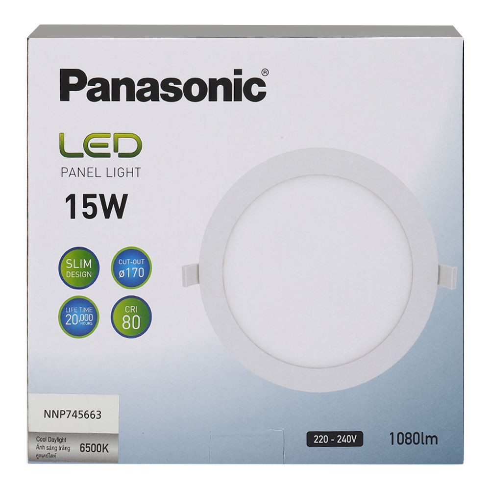 ดาวน์ไลท์ LED NNP745663 PANASONIC อะลูมิเนียม/พลาสติก สีขาว 7 นิ้ว กลม