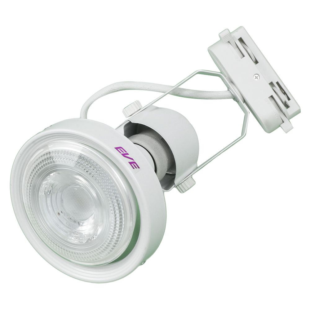 แทรกไลท์ติดราง LED EVE EV01 Par30 10 วัตต์ DAYLIGHT กลม สีขาว