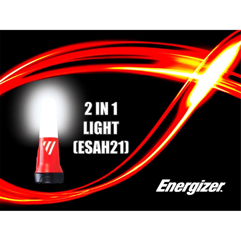 ไฟฉาย LED 2IN1 ENERGIZER ESAH21 สีแดง