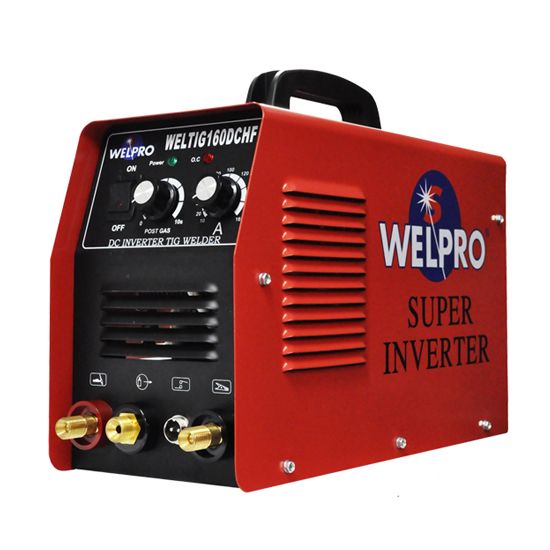 เครื่องเชื่อม INVERTER WELPRO TIG160 DC/HF 4.4KVA 160 แอมป์