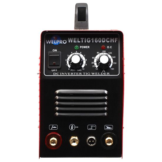 เครื่องเชื่อม INVERTER WELPRO TIG160 DC/HF 4.4KVA 160 แอมป์