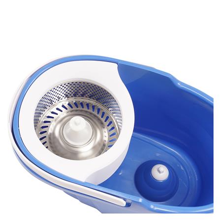 ชุดอุปกรณ์ถังปั่นพร้อมไม้ม็อบ SWASH SMART สีฟ้า_1