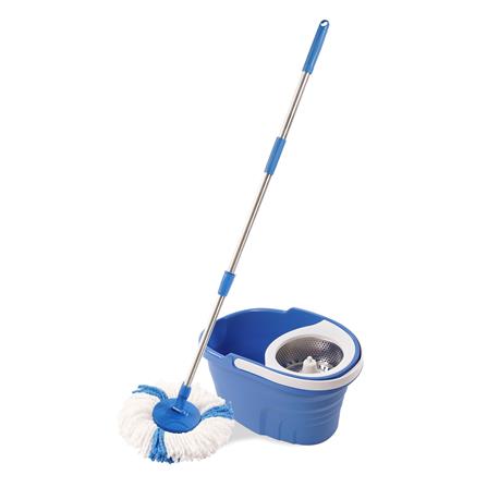 ชุดอุปกรณ์ถังปั่นพร้อมไม้ม็อบ SWASH SMART สีฟ้า_3