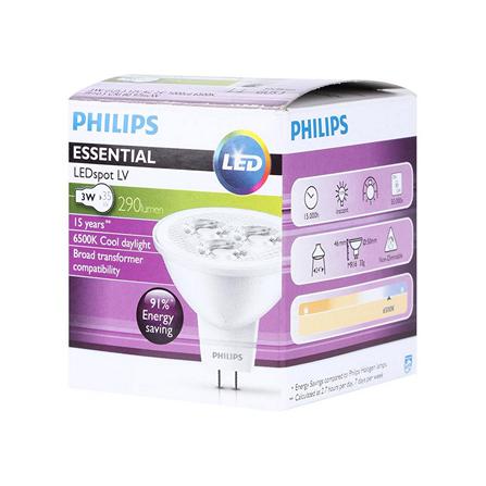 Essential LED 3-35W 6500K MR16 24D