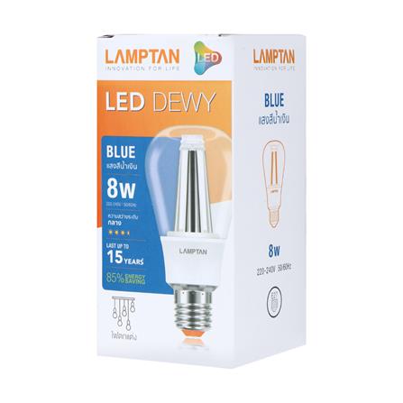 หลอด LED LAMPTAN DEWY 8W E27 สีเงิน_2