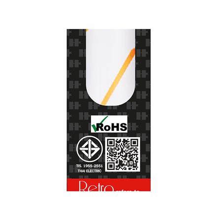 หลอด LED HI-TEK FILA 6 วัตต์ WARMWHITE E27_3