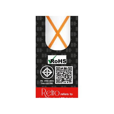 หลอด LED HI-TEK FILA ทรงกระบอก 8 วัตต์ WARMWHITE E27 สีเหลือง_3