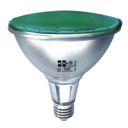 หลอด LED HI-TEK PAR38 15 วัตต์ E27 สีเขียว_0