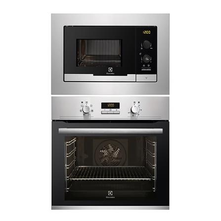 BUILT-IN MICROWAVE OVEN+BUILT-IN OVEN ELECTROLUX EMS2085X+EOB2400AOX_0