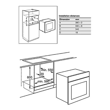 BUILT-IN MICROWAVE OVEN+BUILT-IN OVEN ELECTROLUX EMS2085X+EOB2400AOX_1