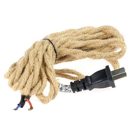 หัวปลั๊กพร้อมสายวินเทจ HI-TEK HALD0004NP 3 เมตร ทอง_0