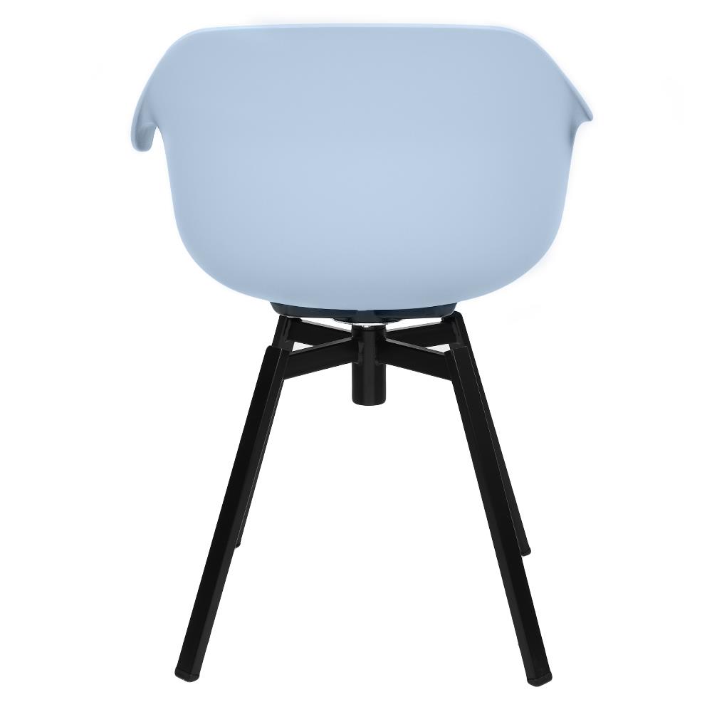 เก้าอี้ FURDINI CURLA LZ-06 STONE สีฟ้า