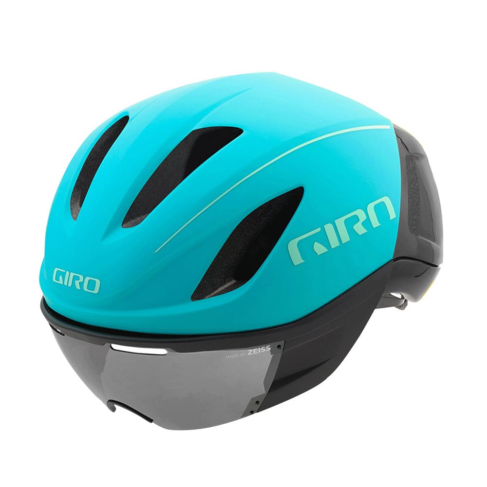 หมวกจักรยาน GIRO VANQUISH MIPS AF MAT ไซซ์ M สีฟ้าอ่อน/ดำ