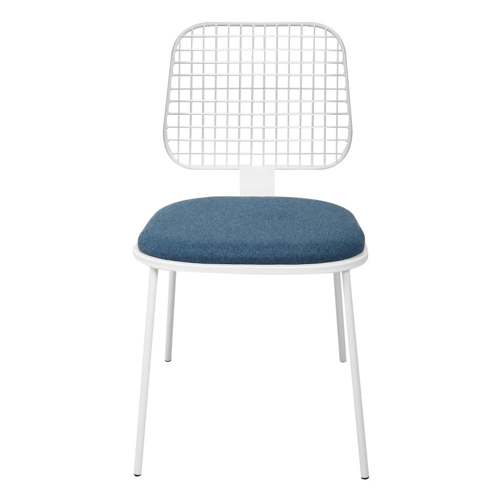 เก้าอี้ FURDINI HOGG สีฟ้า/ขาว