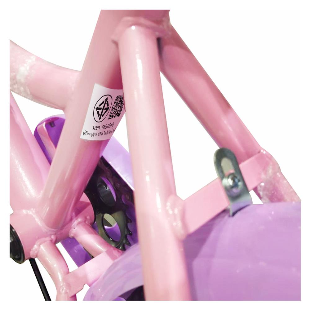 จักรยานเด็กสี่ล้อ ROYAL BABY UNICORN 12 นิ้ว สีชมพู
