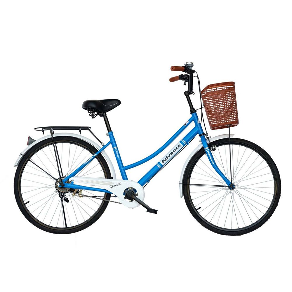 จักรยานแม่บ้าน ADVANCE CHRYSTAL 24 นิ้ว สีน้ำเงิน
