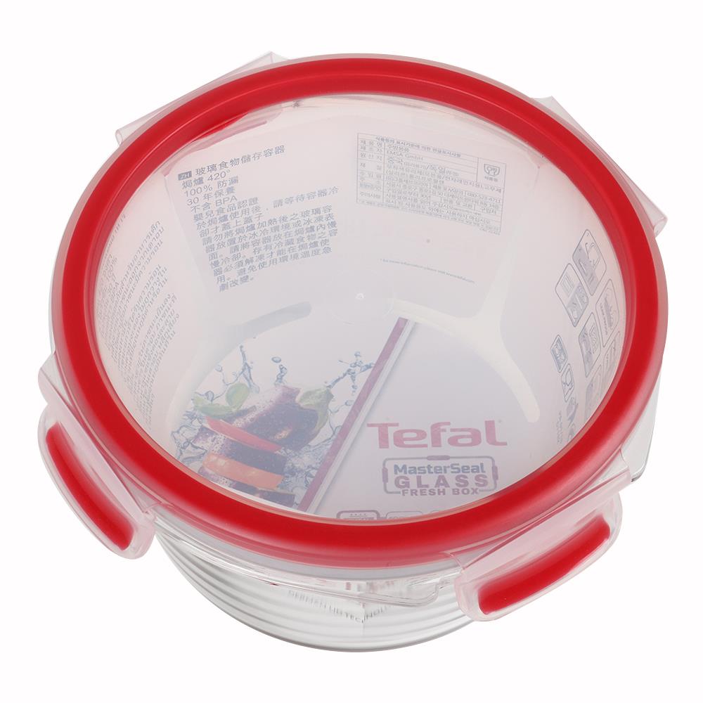 กล่องอาหารแก้วกลม TEFAL MASTERSEAL GLASS 0.9 ลิตร