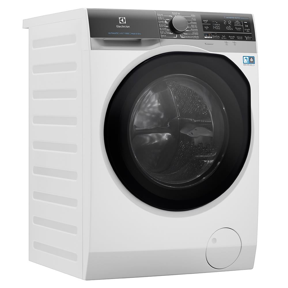 เครื่องซักอบ ELECTROLUX  EWW1042AEWA 10/7 กก. อินเวอร์เตอร์+ขาตั้ง