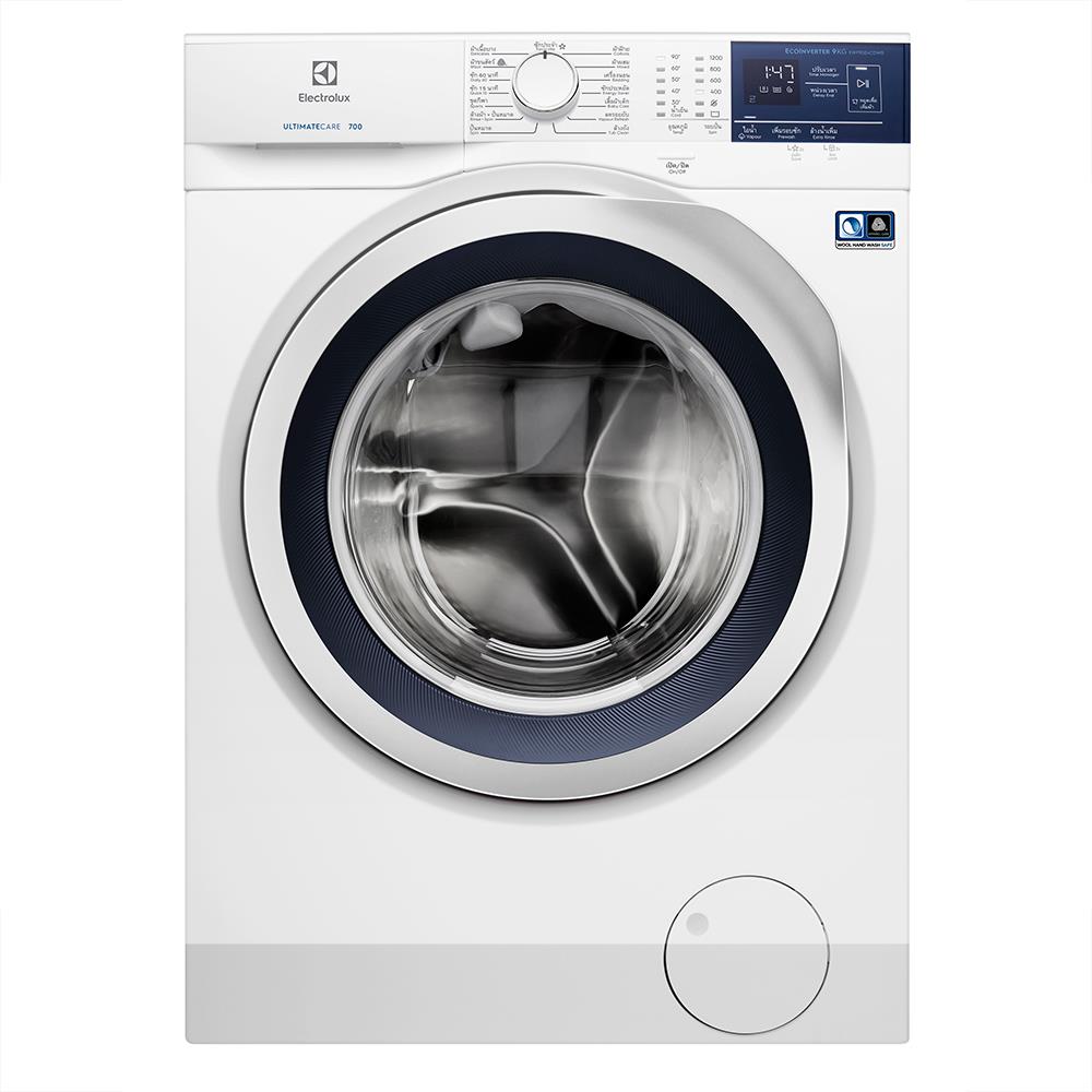 เครื่องซักผ้าฝาหน้า ELECTROLUX EWF9024CDWB 9 กก. อินเวอร์เตอร์ +ขาตั้ง