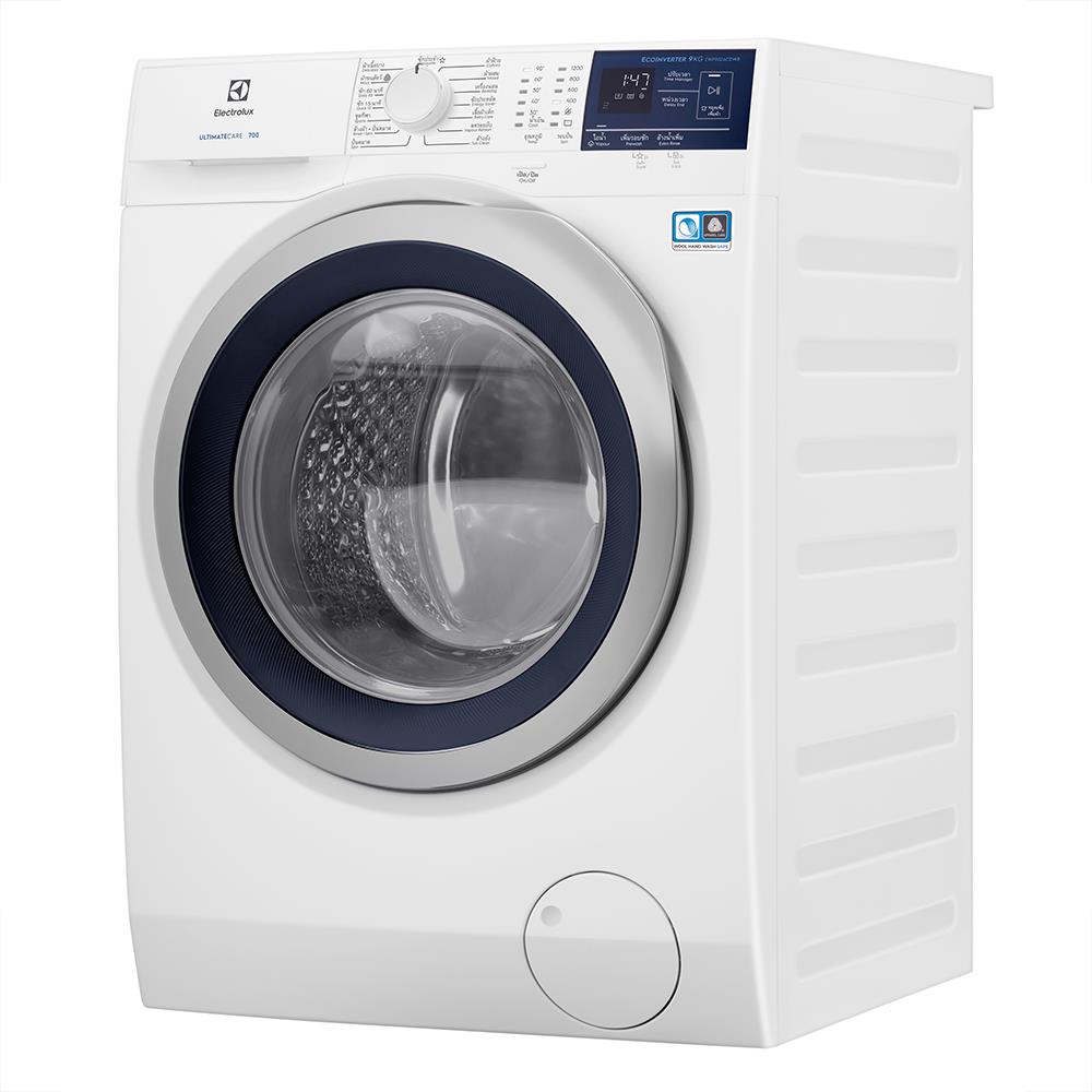 เครื่องซักผ้าฝาหน้า ELECTROLUX EWF9024CDWB 9 กก. อินเวอร์เตอร์ +ขาตั้ง