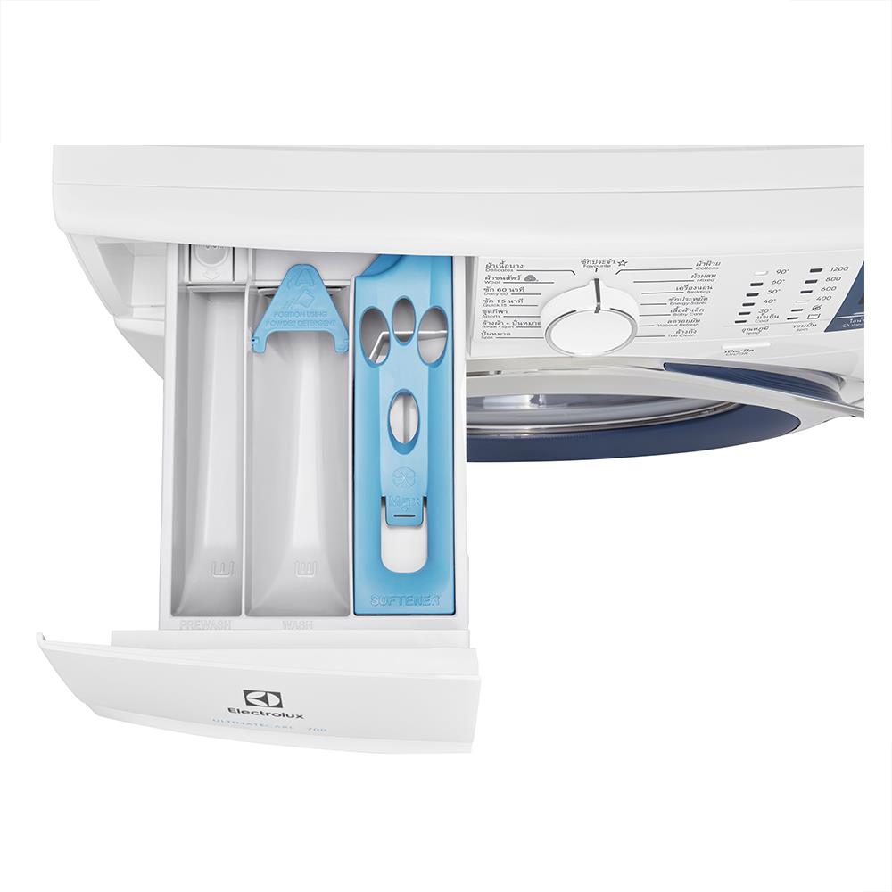 เครื่องซักผ้าฝาหน้า ELECTROLUX EWF9024CDWB 9 กก. อินเวอร์เตอร์ +ขาตั้ง