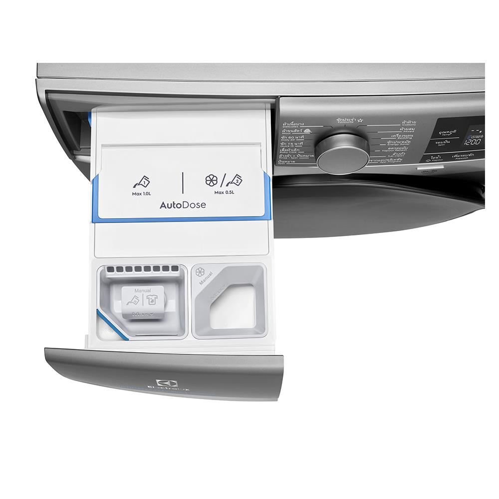 เครื่องซักผ้าฝาหน้า ELECTROLUX EWF1141SESA 11 กก.อินเวอร์เตอร์ +ขาตั้ง