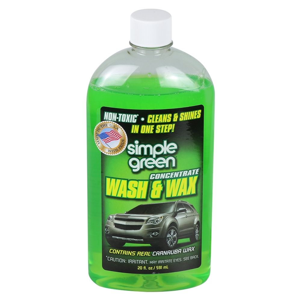น้ำยาทำความสะอาด และเคลือบเงา SIMPLE GREEN WASH&WAX 20 ออนซ์