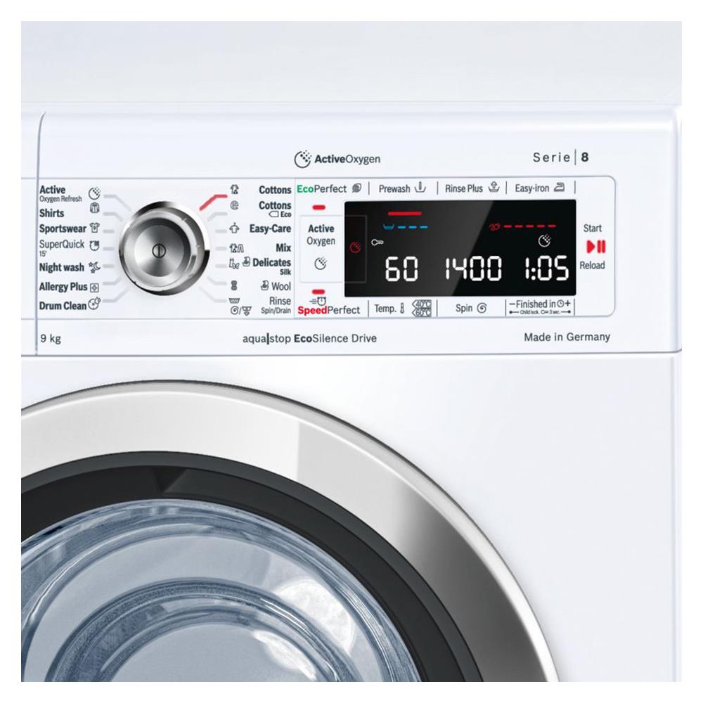 เครื่องซักผ้าฝาหน้า BOSCH WAW28740EU 9 กก. + ขาตั้ง