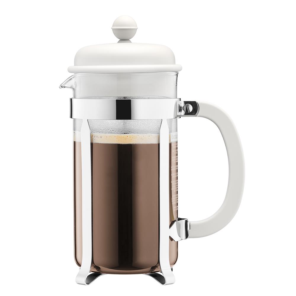 อุปกรณ์ทำกาแฟ FRENCH PRESS 34 ออนซ์ BODUM CAFFETTIERA สีขาว