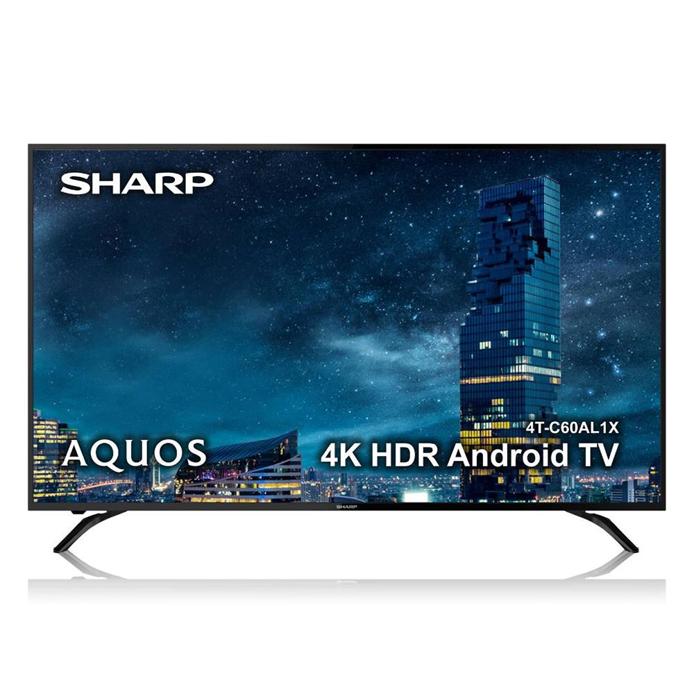 แอลอีดี ทีวี 60" (4K, Android) SHARP FLAT 4T-C60AL1X