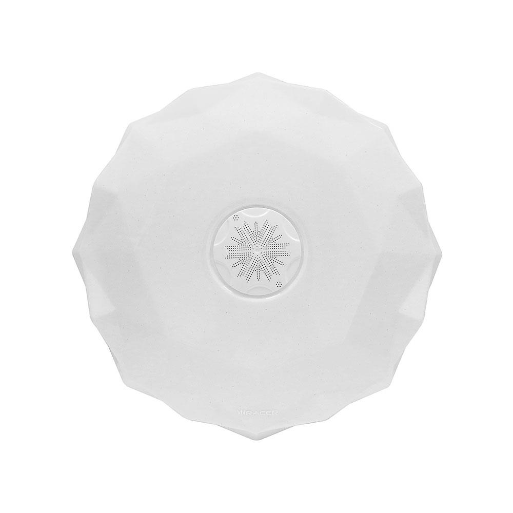 ไฟเพดาน LED RACER AI LAMP KELLI CRYSTAL VOICE CONTROL 24 วัตต์ DAYLIGHT COOLWHITE WARMWHITE