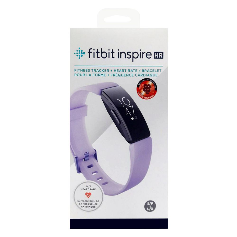 นาฬิกาอัจฉริยะ FITBIT INSPIRE HR FB413LVLV-FRCJK สีม่วงอ่อน