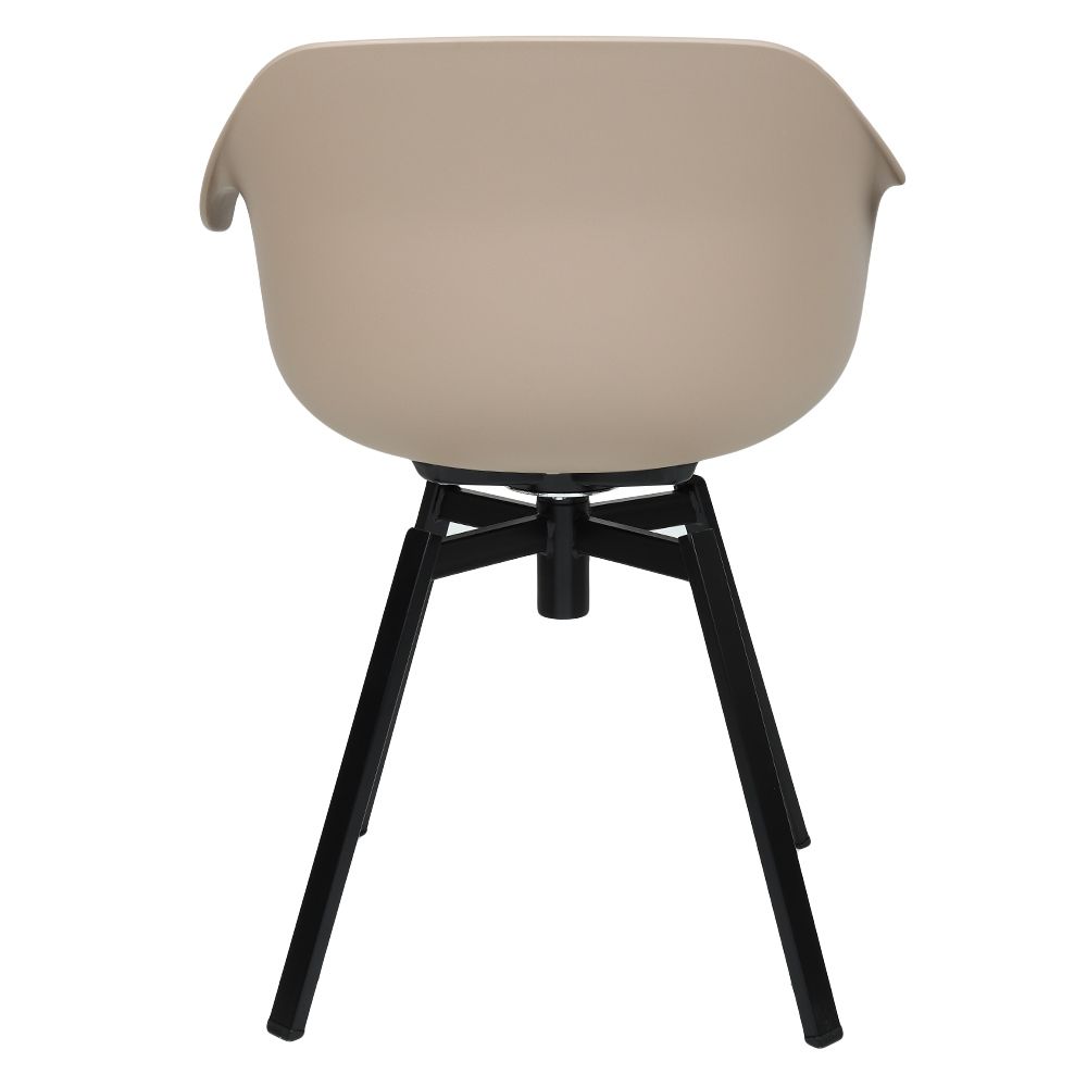 เก้าอี้ FURDINI CURLA LZ-06 สี LIGHT COFFEE